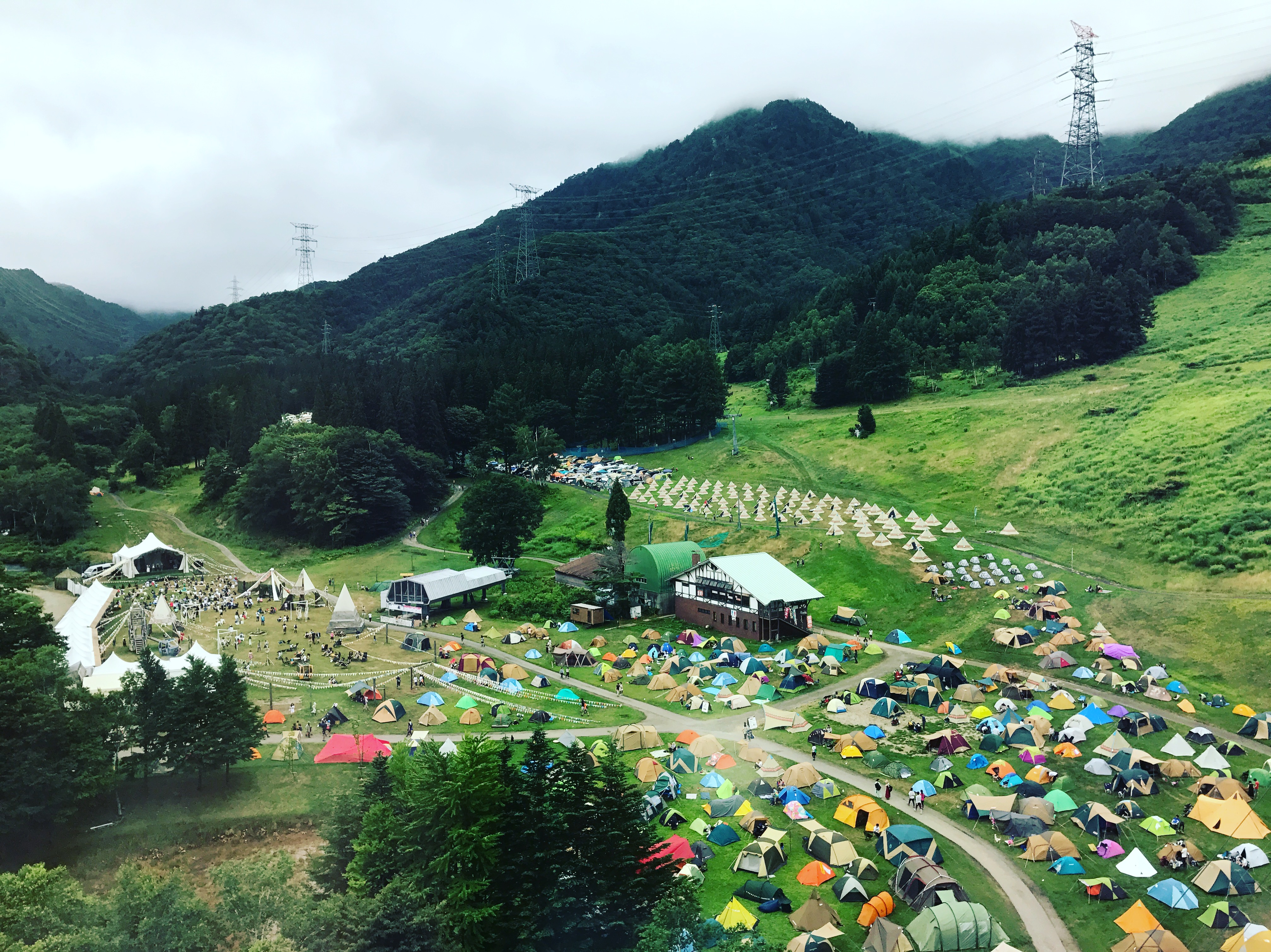 Camping around the Daydreaming area.