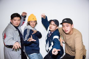 Japanese Hip-Hop Four Piece Jabba Da Football Club